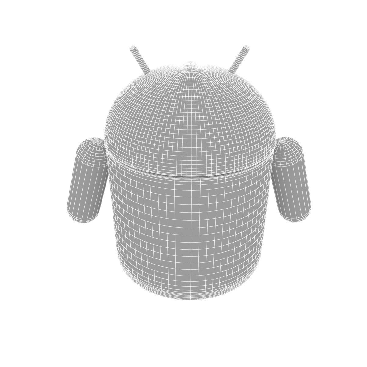 Android character 3D model_4