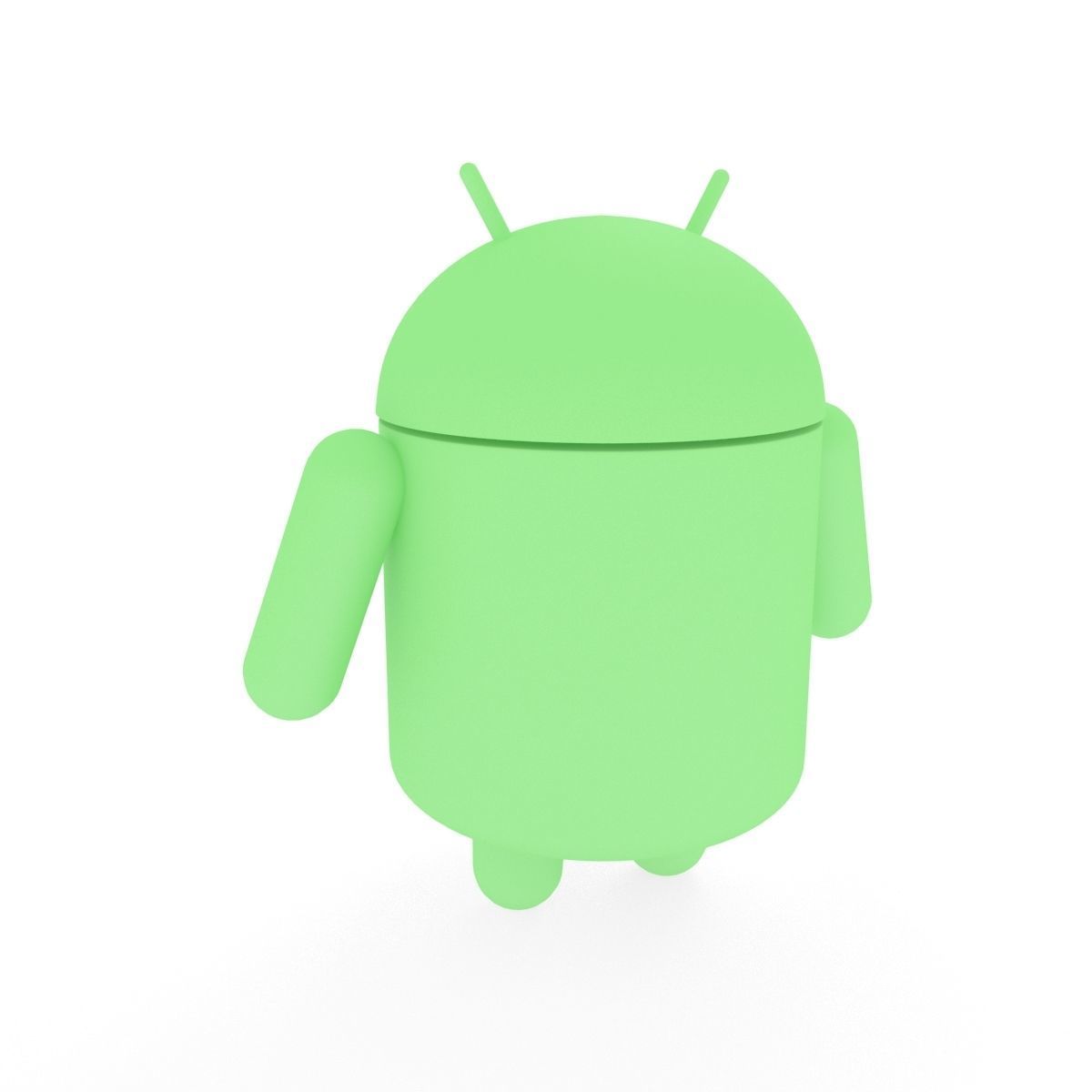 Android character 3D model_8