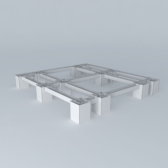 Architectural detail pallet Free 3D model_3