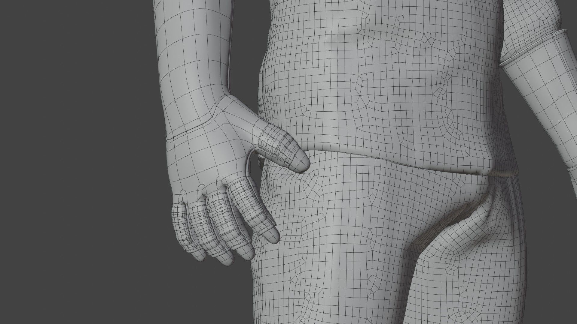 SpaceX Dragon Starman Spacesuit Rigged 3D model_21