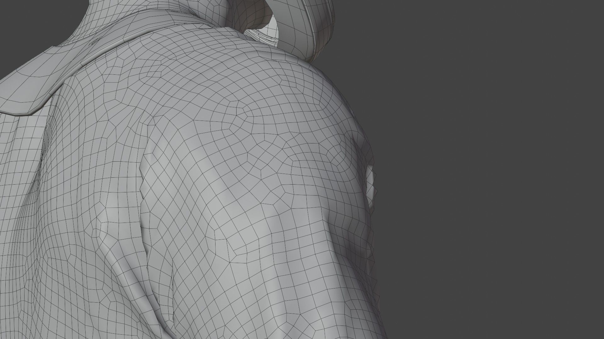 SpaceX Dragon Starman Spacesuit Rigged 3D model_23