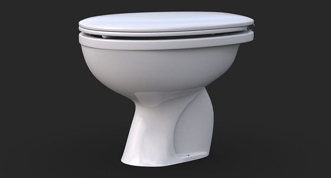 Baby WC Mental Ray 3D model