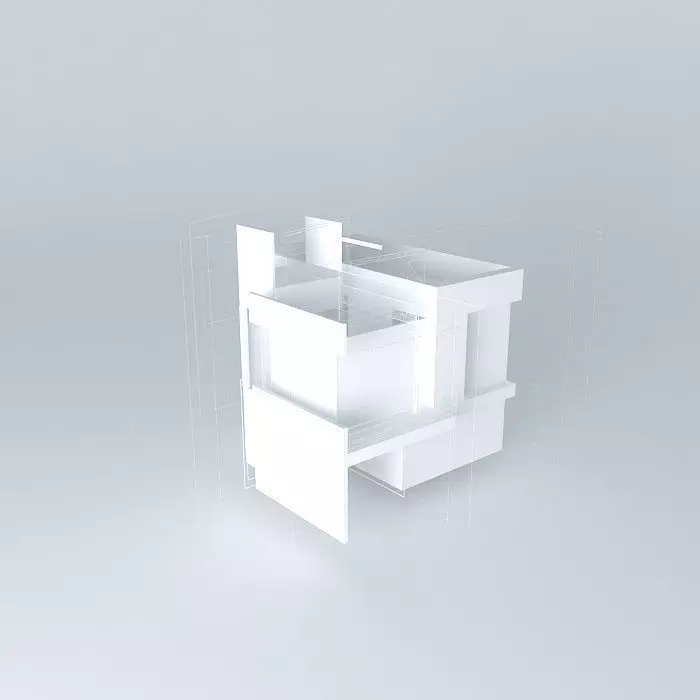Industrial box Free 3D model_0