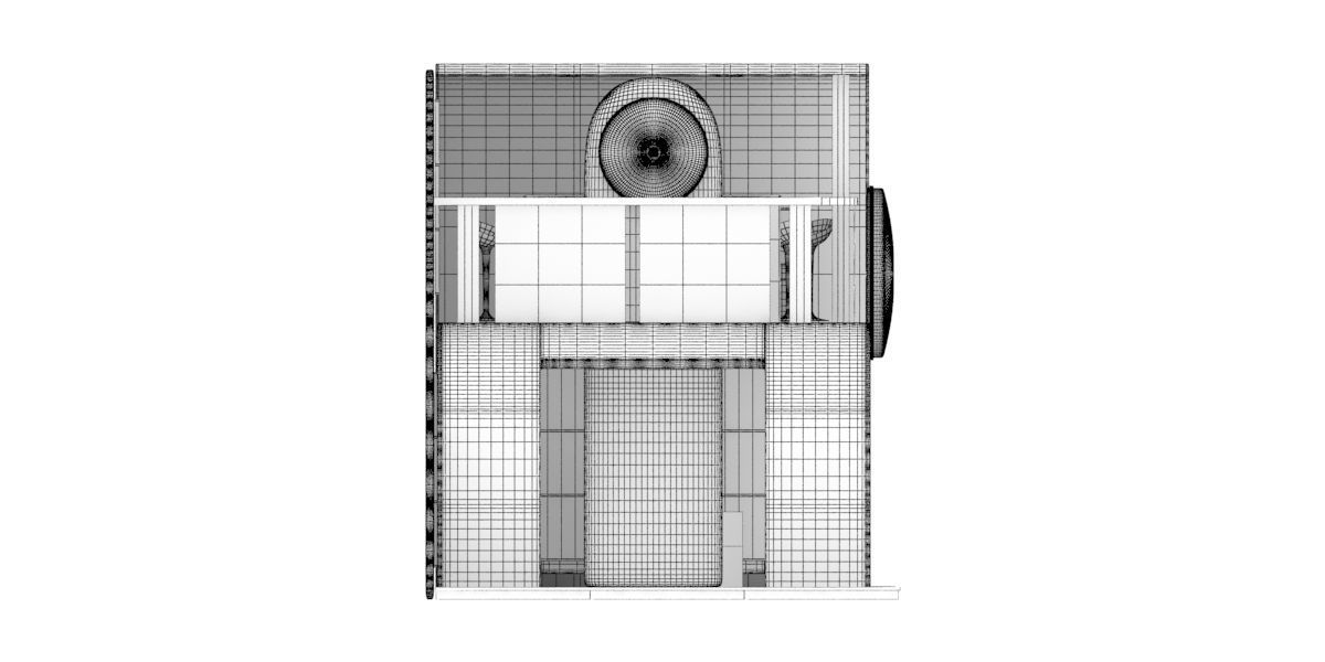 Exhibition stand of 2 levels 3D model_6