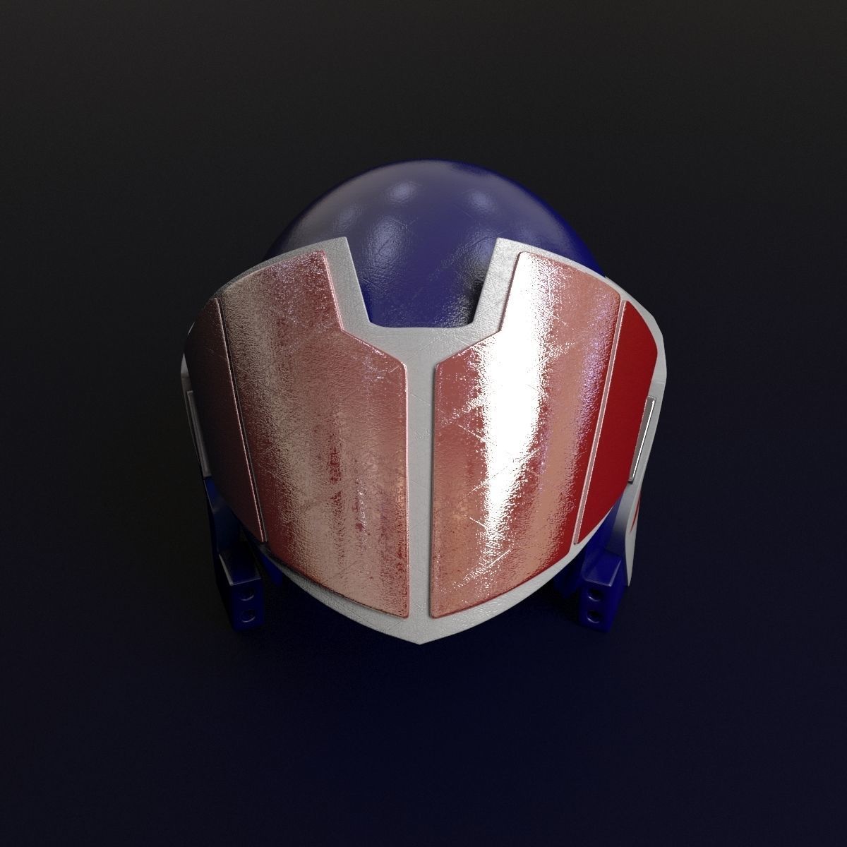 helmet macross  3D model_3