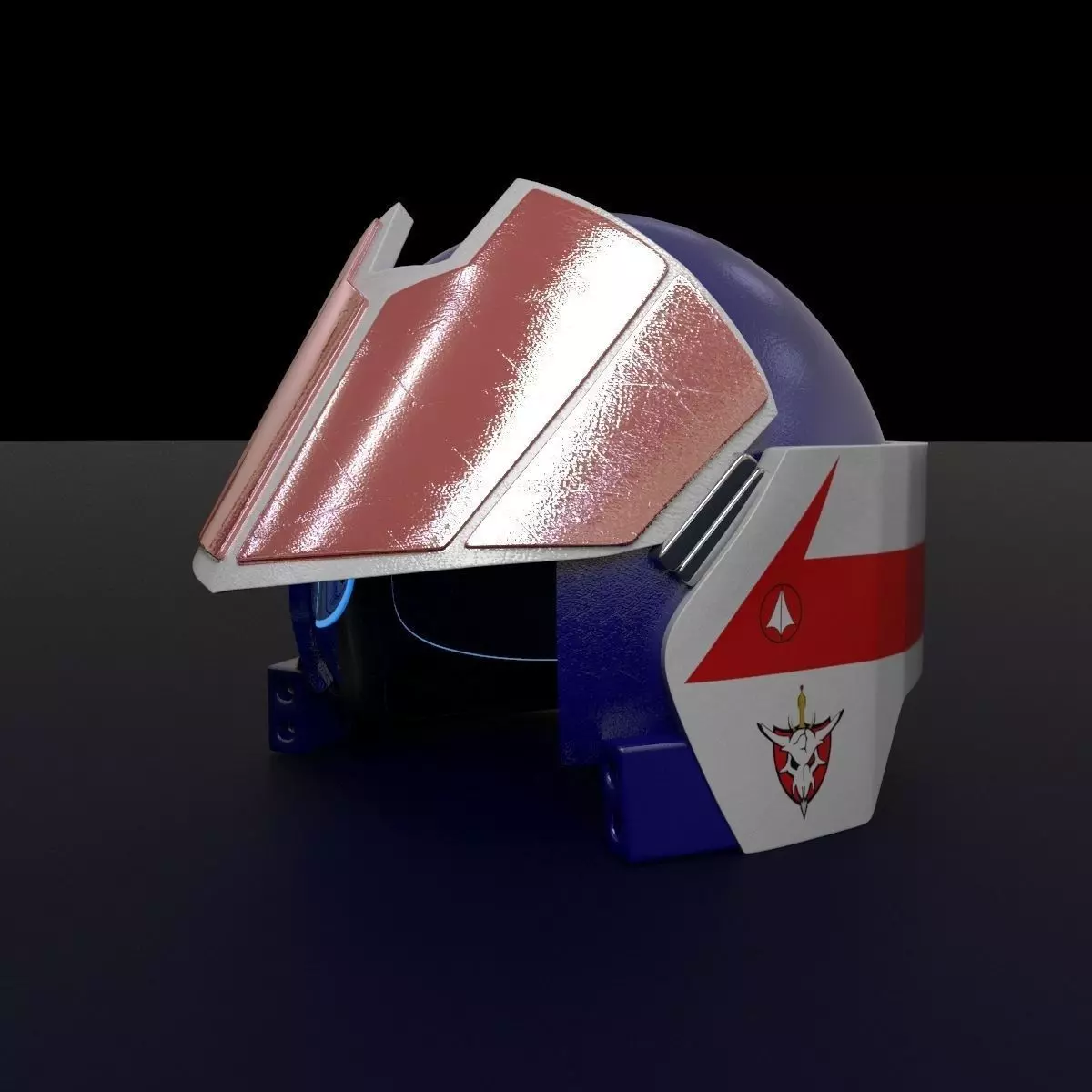 helmet macross  3D model_0