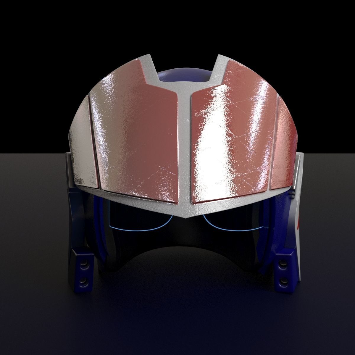 helmet macross  3D model_4
