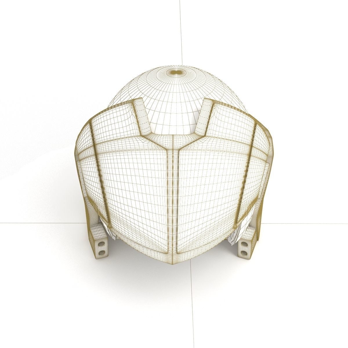 helmet macross  3D model_8