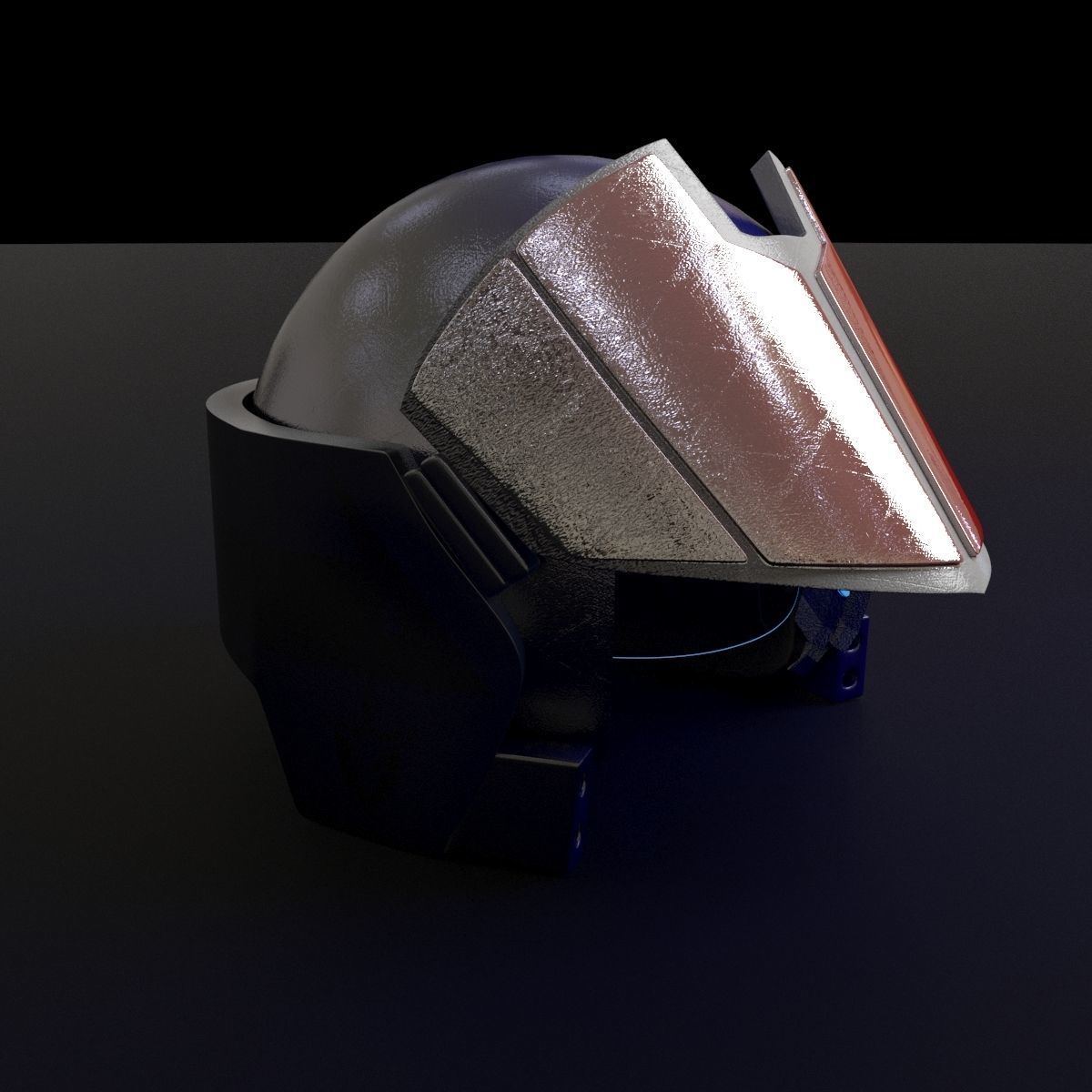 helmet macross  3D model_1