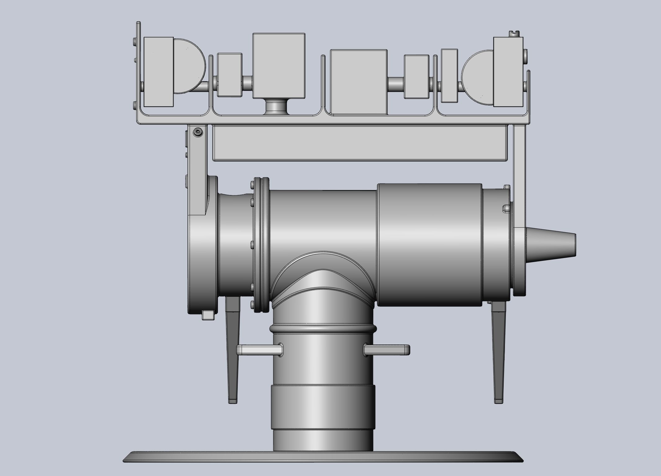 Opportunity Mars Rover Camera Head Bust 3D print model_22