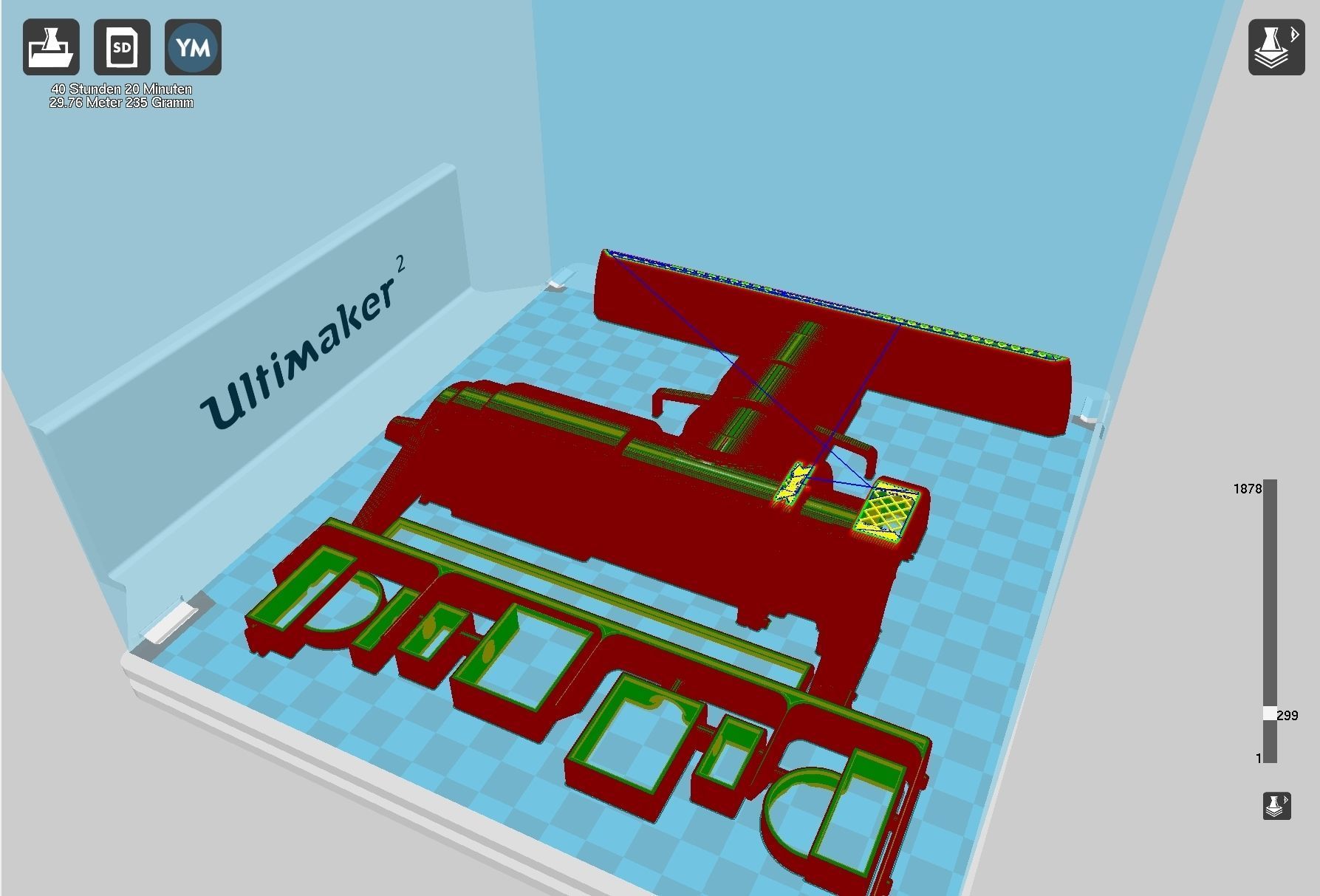 Opportunity Mars Rover Camera Head Bust 3D print model_41