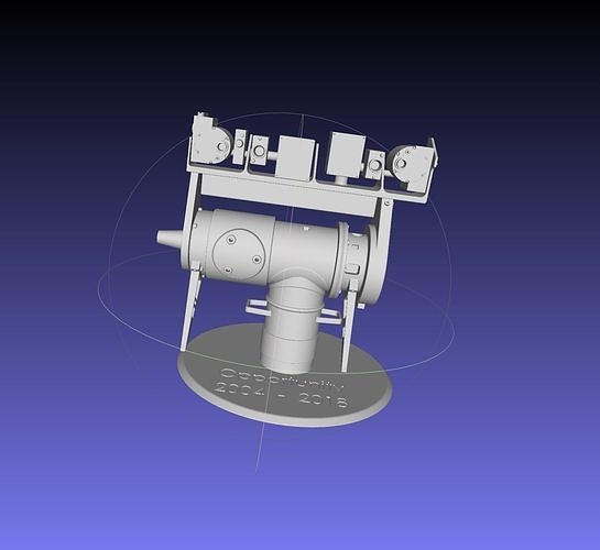 Opportunity Mars Rover Camera Head Bust 3D print model