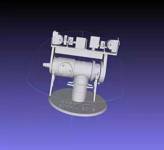 Opportunity Mars Rover Camera Head Bust 3D print model