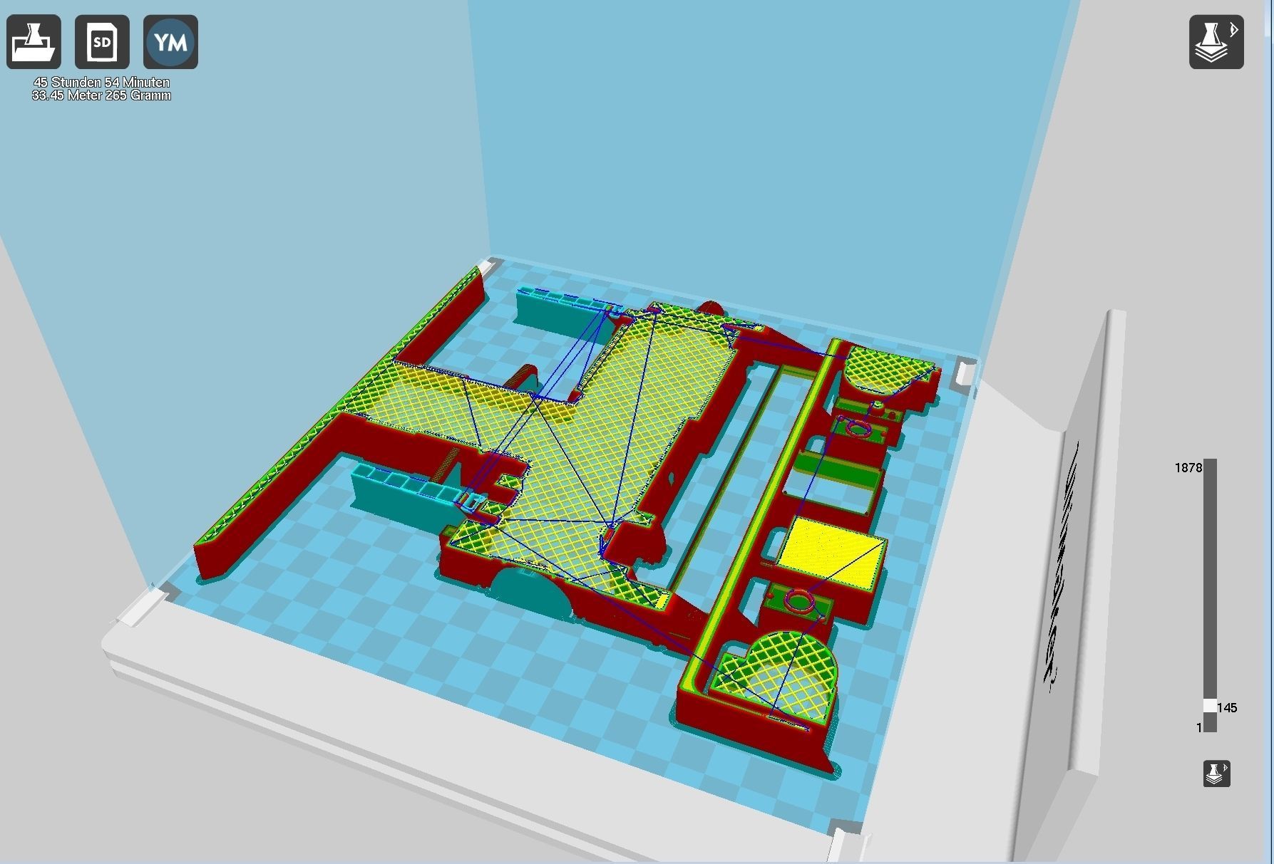 Opportunity Mars Rover Camera Head Bust 3D print model_44