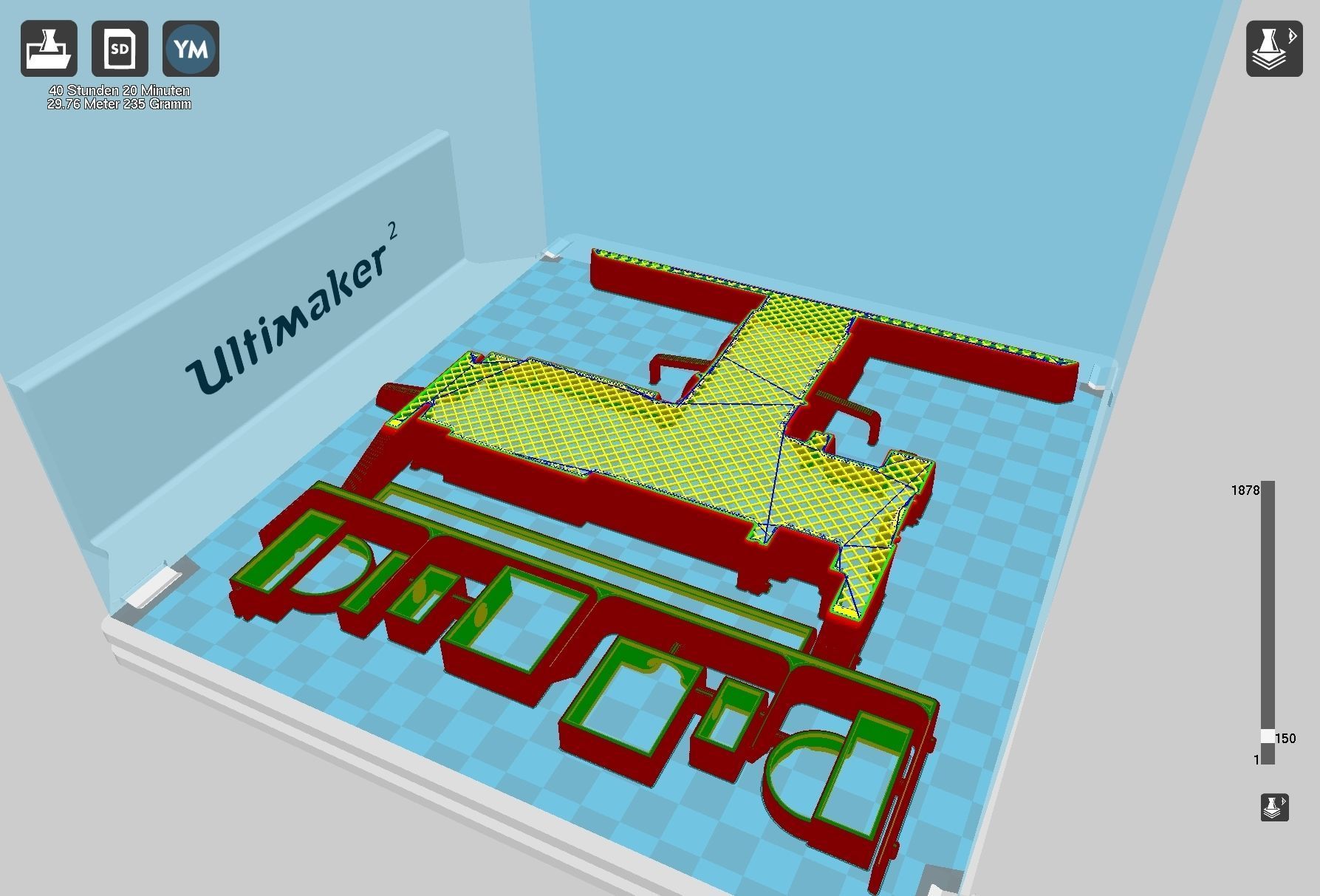 Opportunity Mars Rover Camera Head Bust 3D print model_45