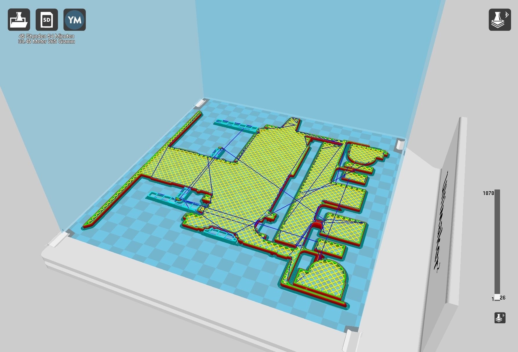 Opportunity Mars Rover Camera Head Bust 3D print model_50