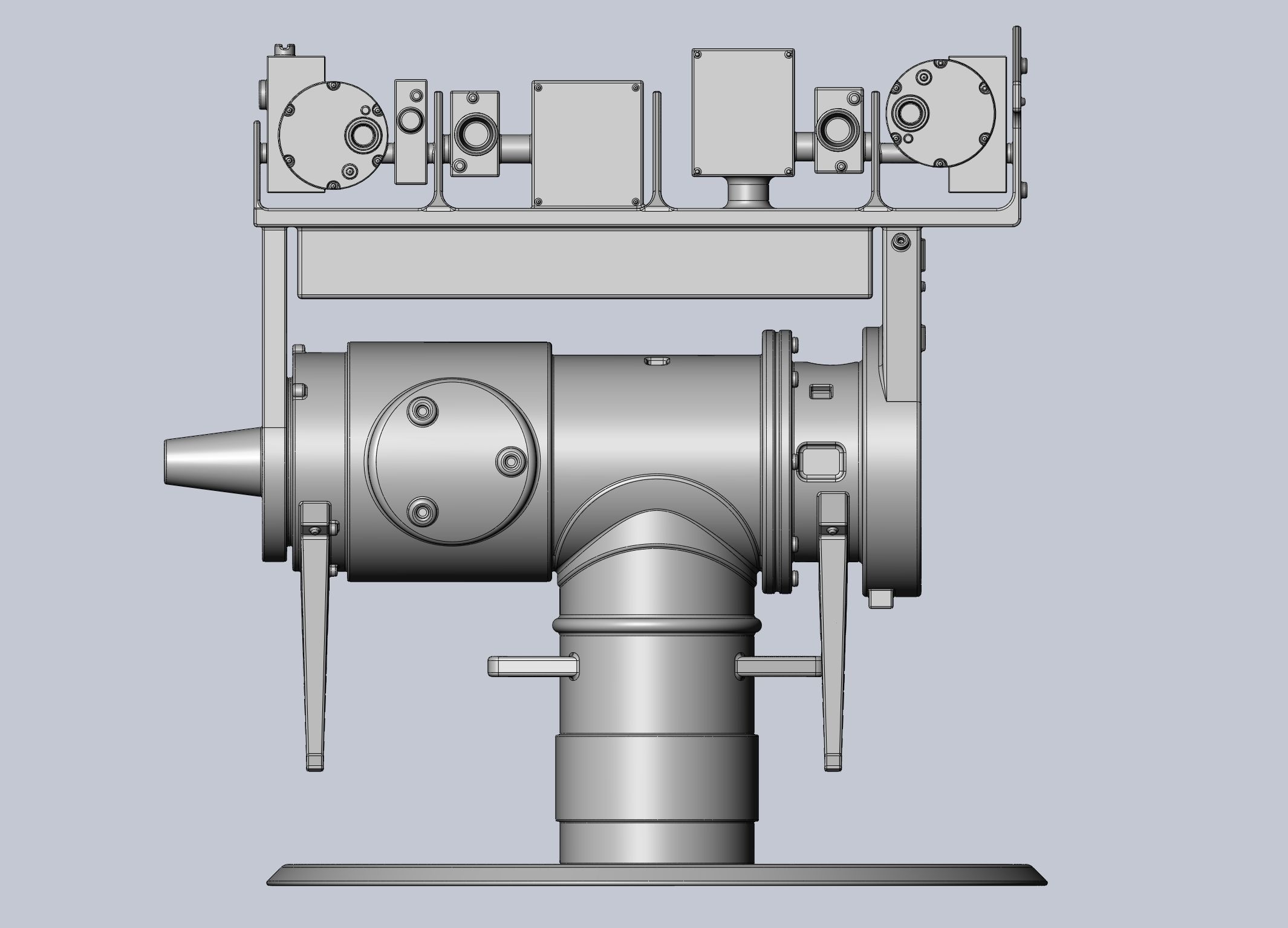 Opportunity Mars Rover Camera Head Bust 3D print model_3