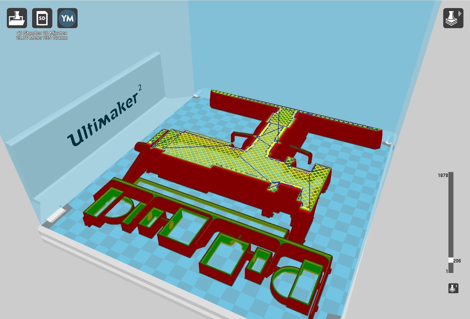 Opportunity Mars Rover Camera Head Bust 3D print model_43