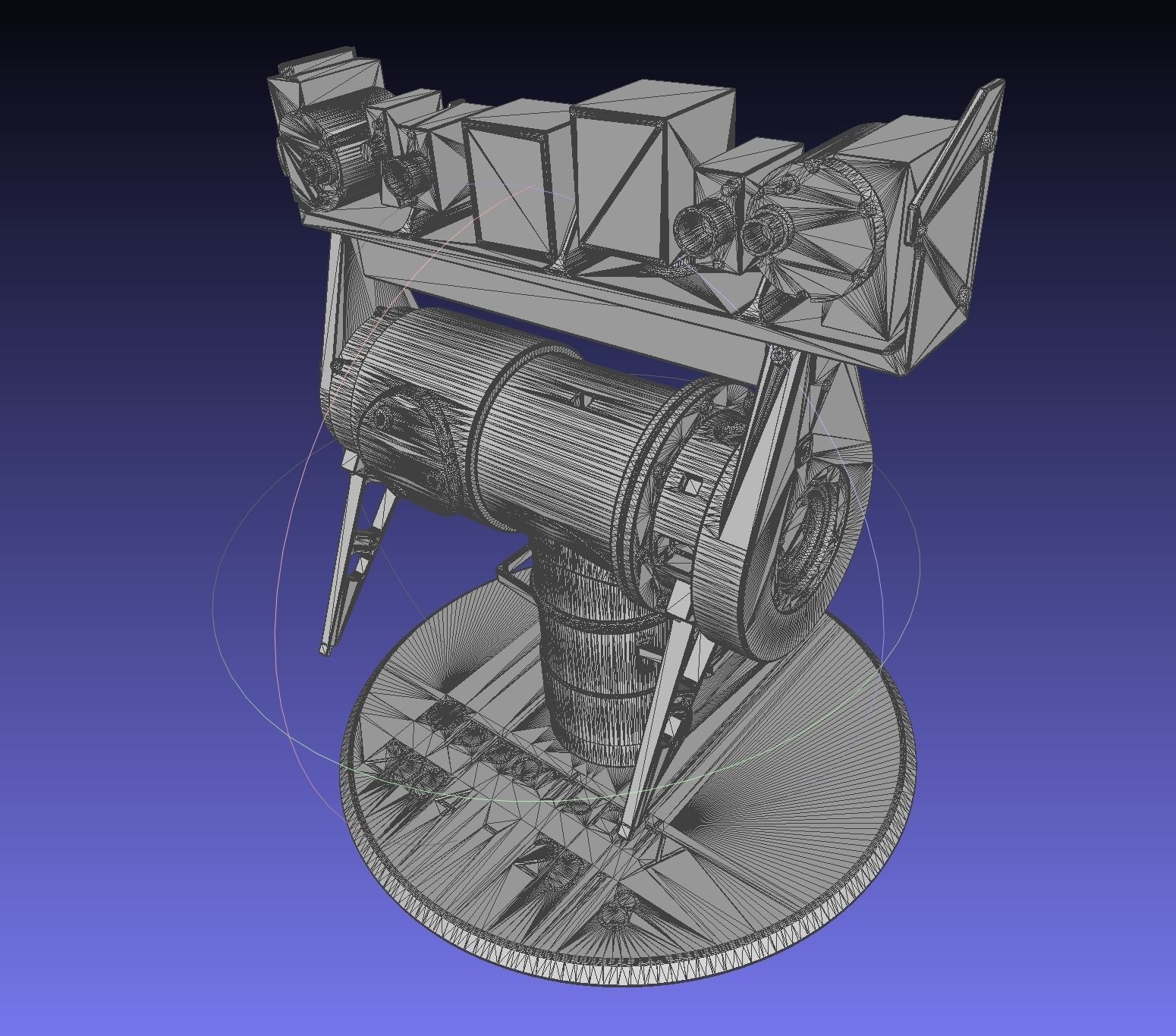 Opportunity Mars Rover Camera Head Bust 3D print model_16