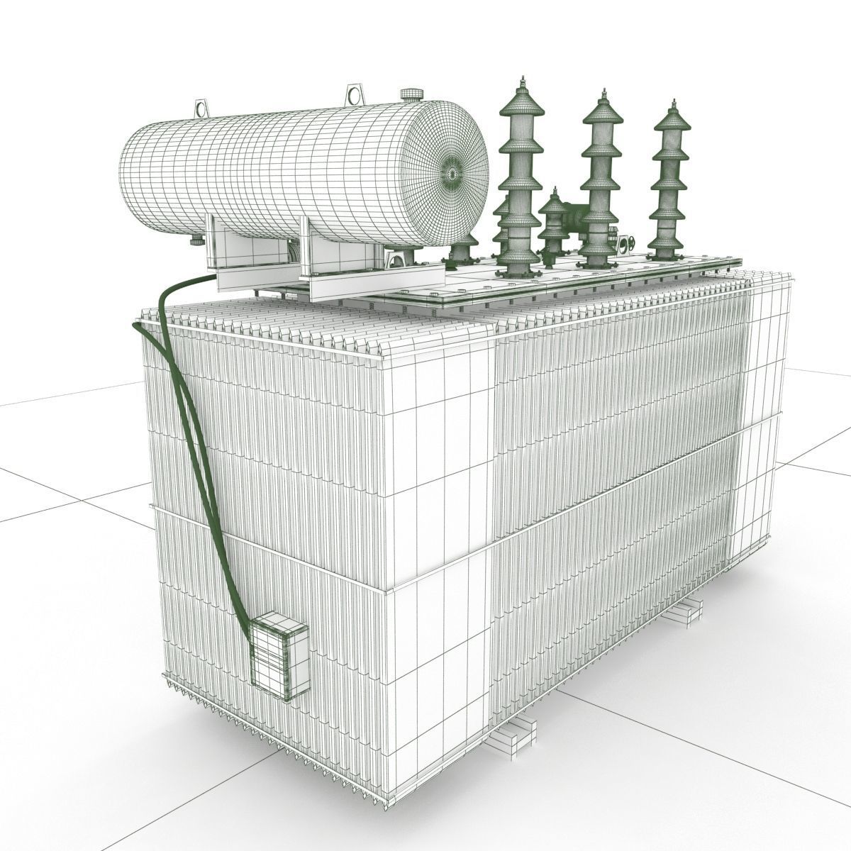 commercial area 3D model_26