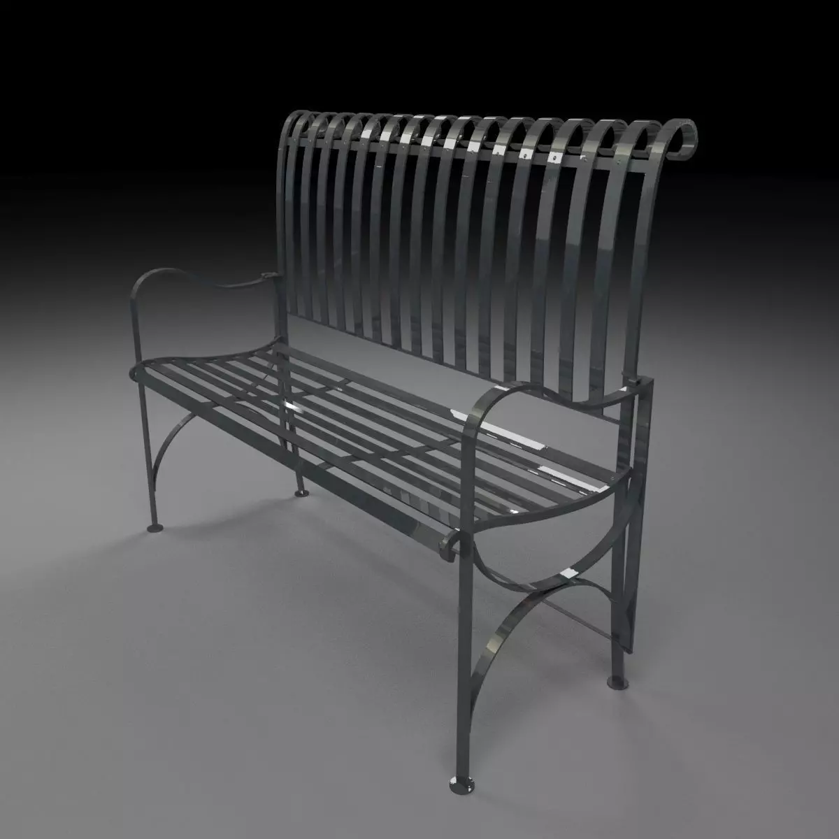 commercial area 3D model_0