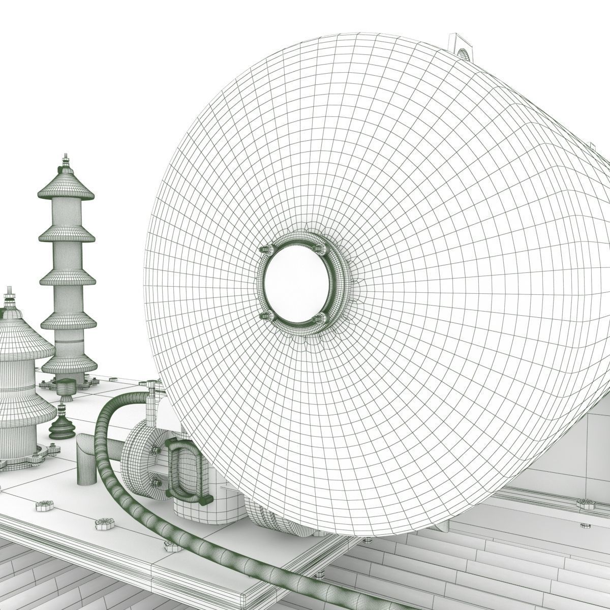 commercial area 3D model_36