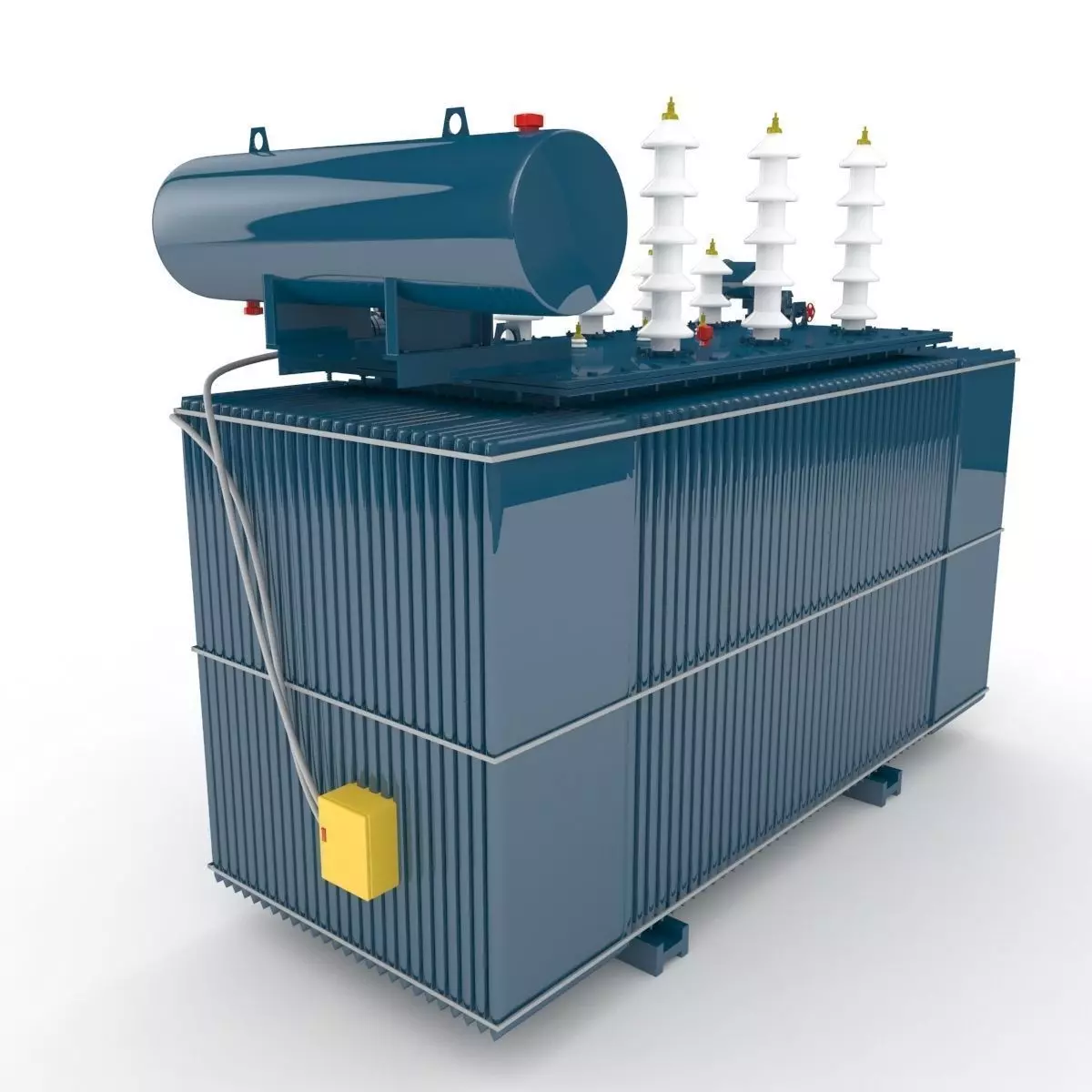 commercial area 3D model_2