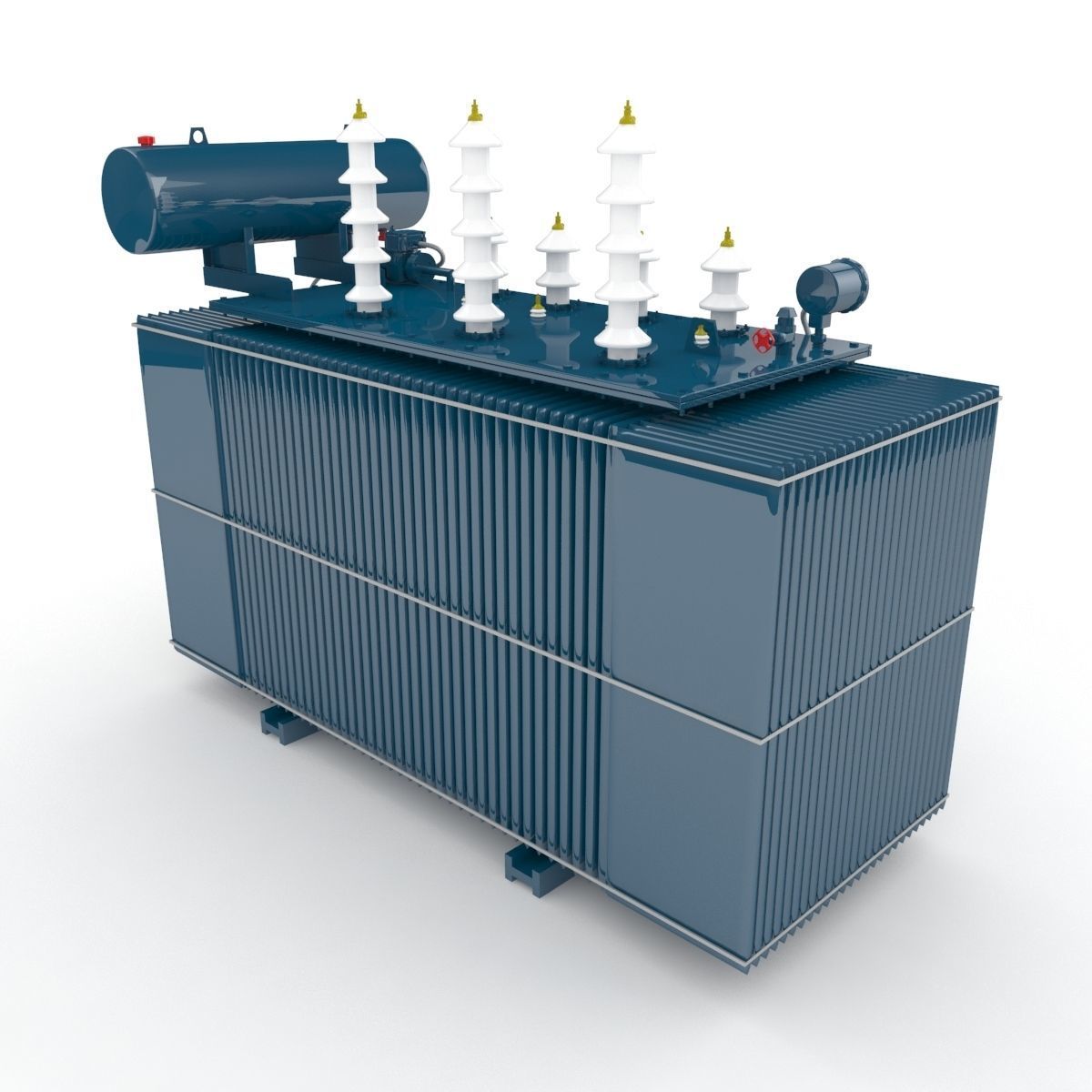 commercial area 3D model_6