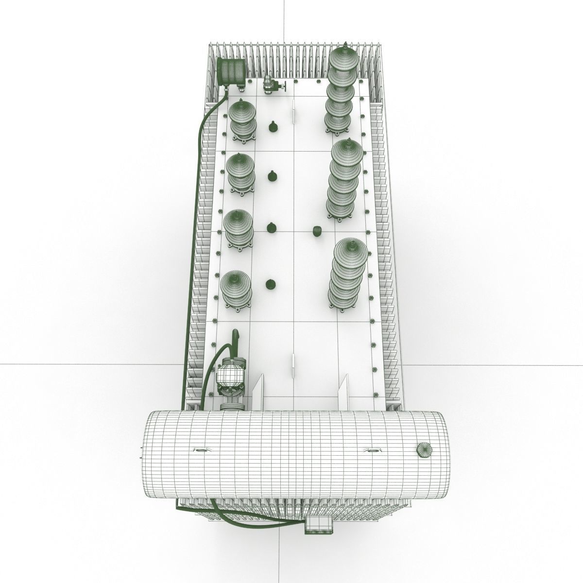 commercial area 3D model_34