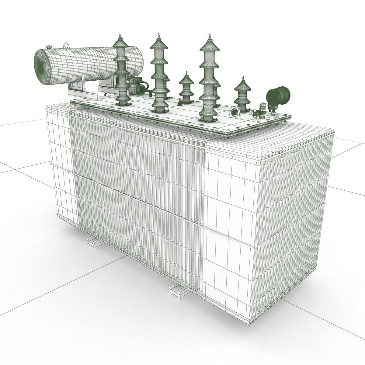 commercial area 3D model_30