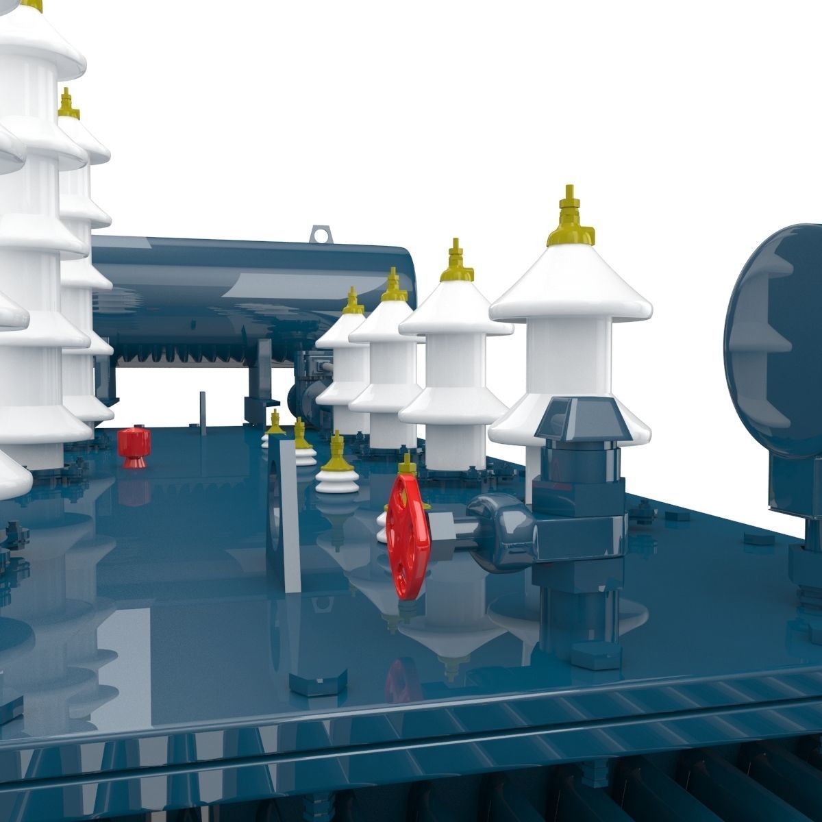 commercial area 3D model_22