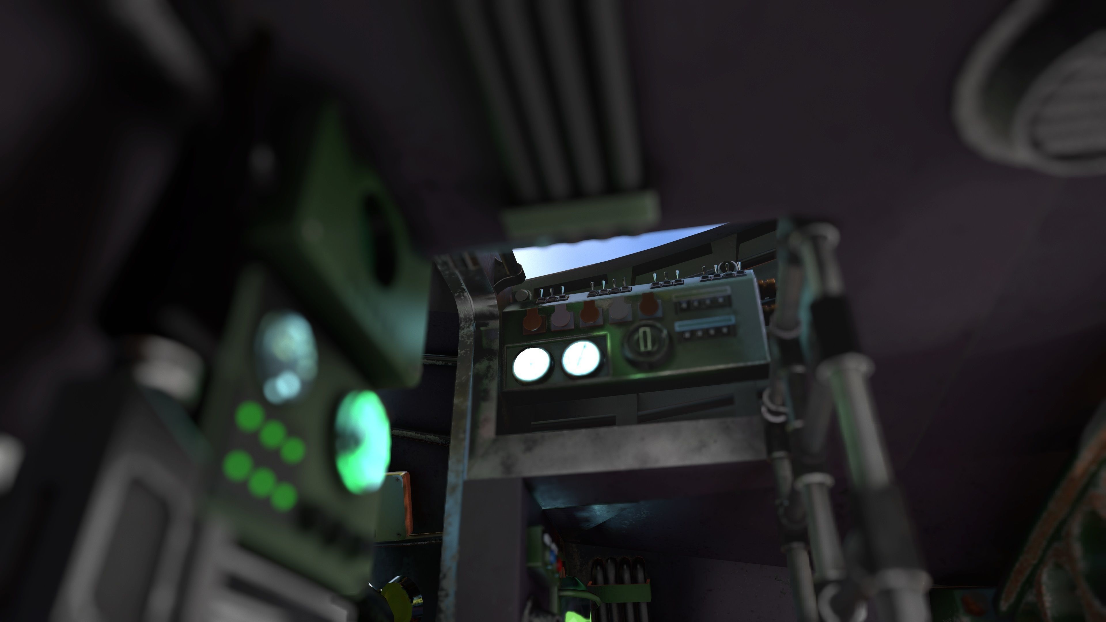 FALCO flying boat Low-poly 3D model_17