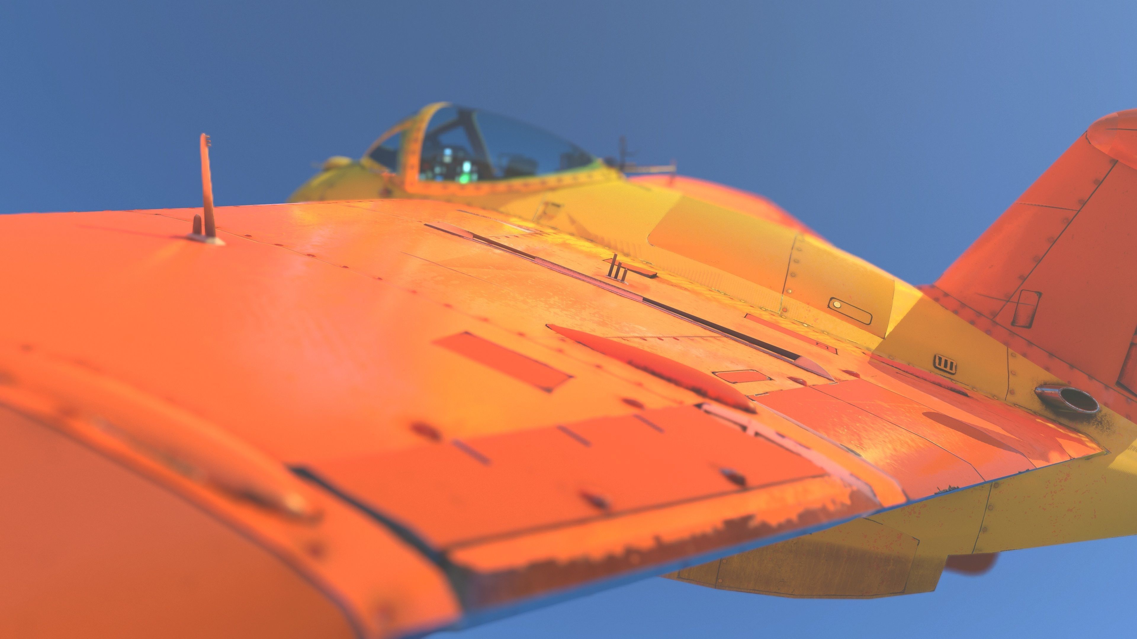 FALCO flying boat Low-poly 3D model_11