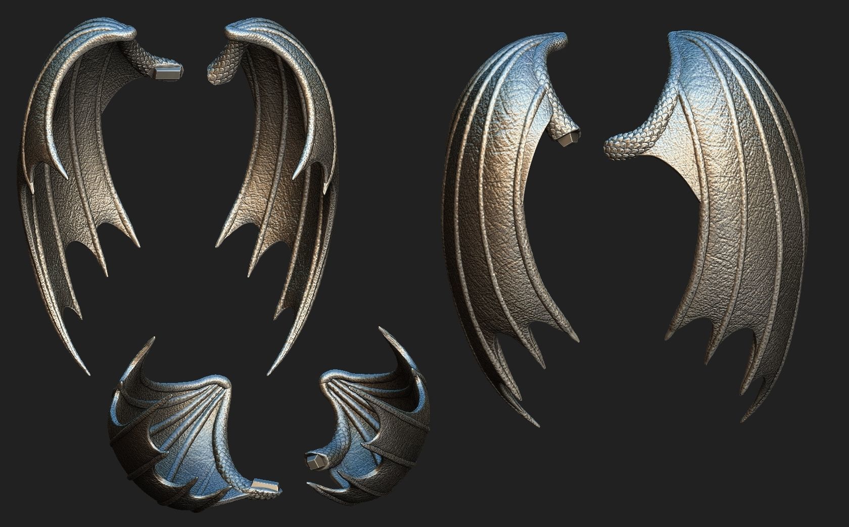 Dragon Cross 3D print model_6