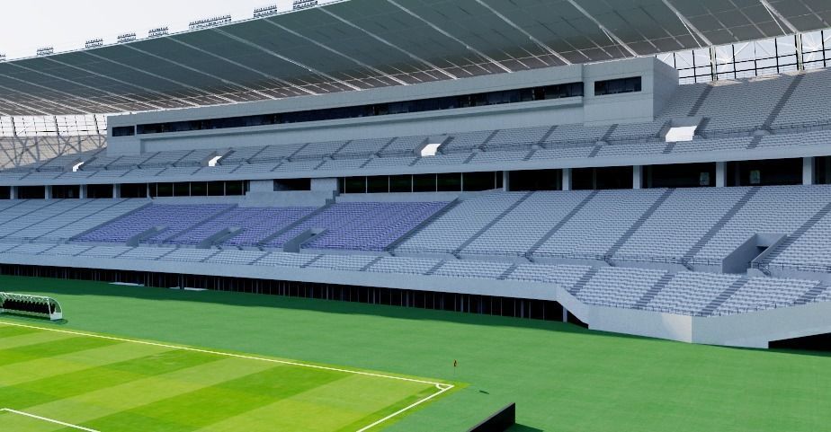 Ajinomoto Stadium - Tokyo 3D model_7