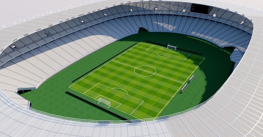 Ajinomoto Stadium - Tokyo 3D model_5