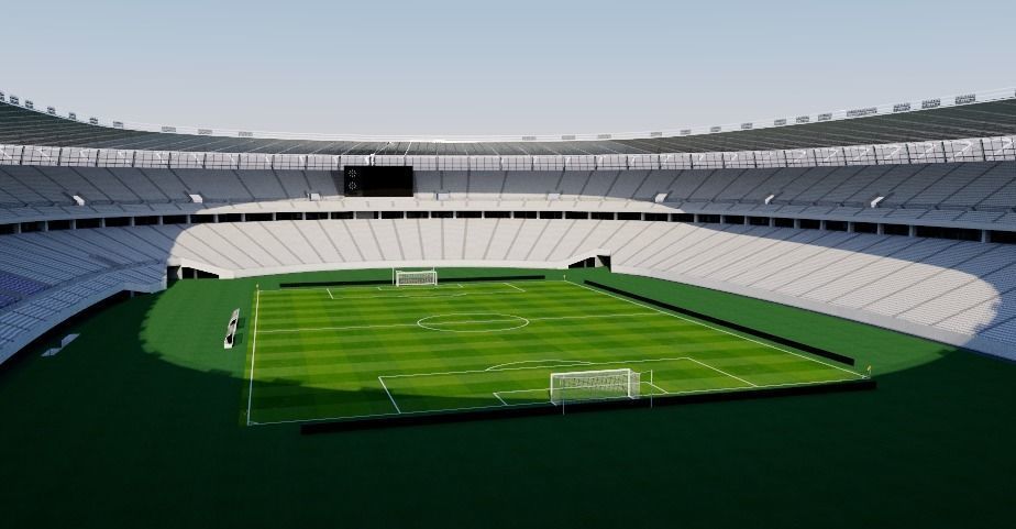 Ajinomoto Stadium - Tokyo 3D model_2