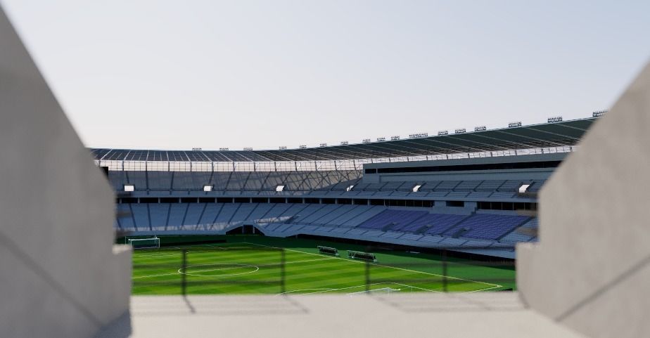 Ajinomoto Stadium - Tokyo 3D model_3