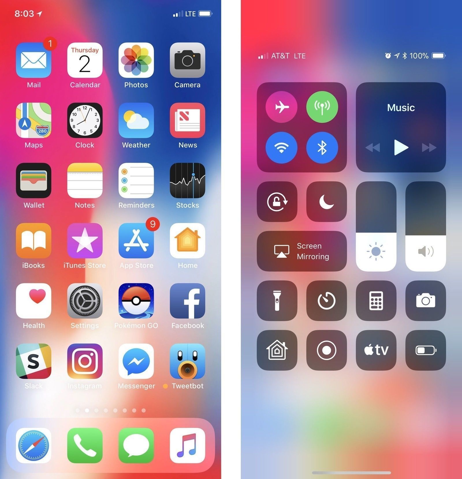 Iphone X - 3D Model in sky 3D model_6