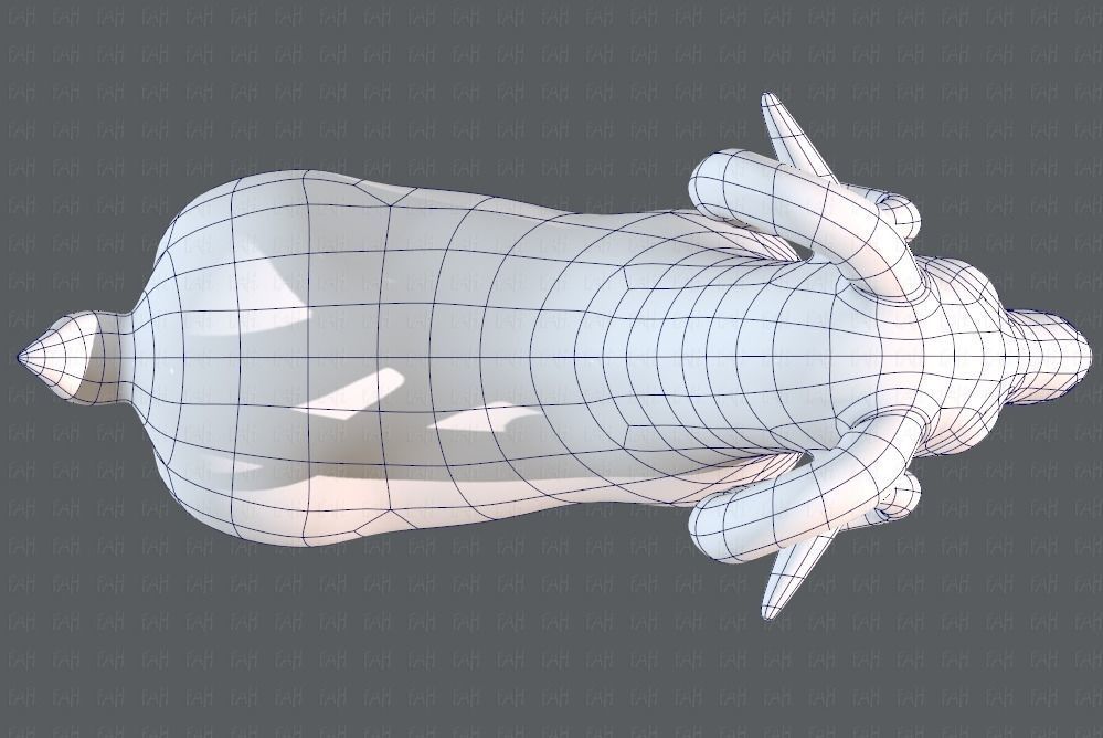 Sheep V01 Low-poly 3D model_36