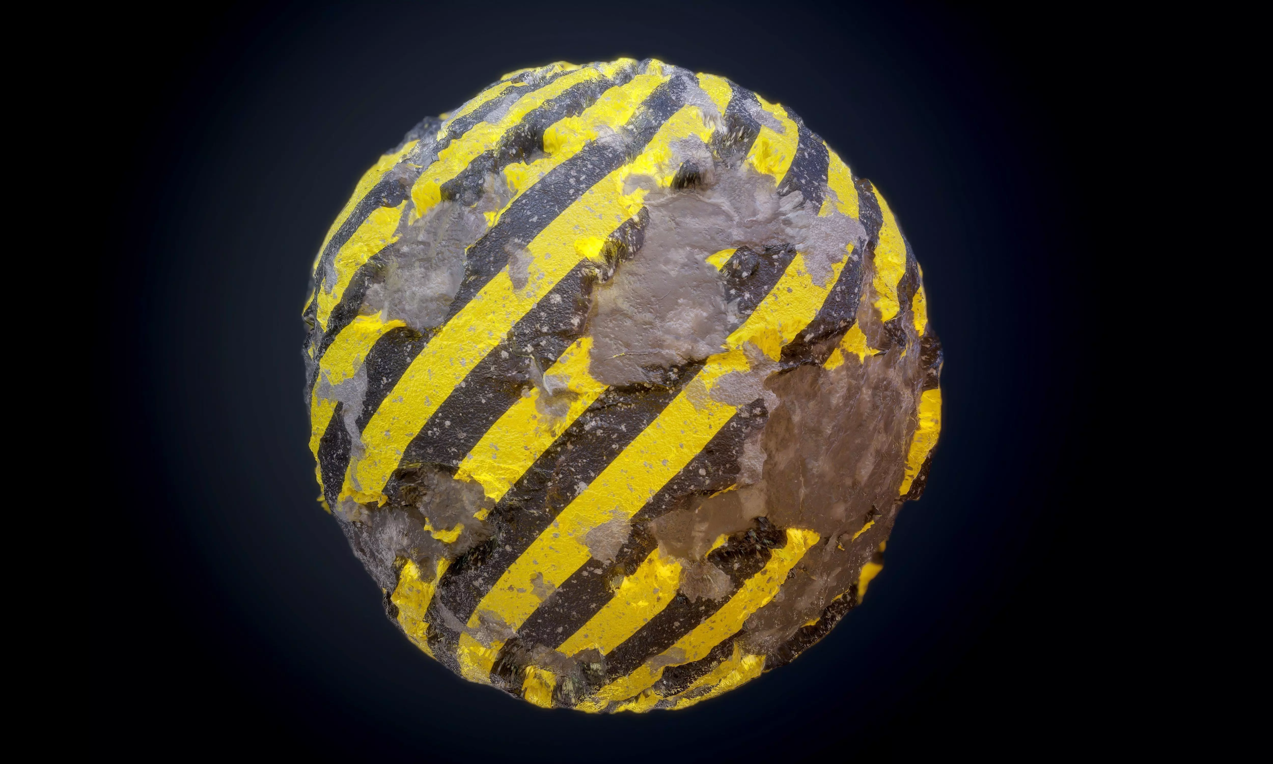 Concrete Damaged Decay Seamless PBR Texture Texture