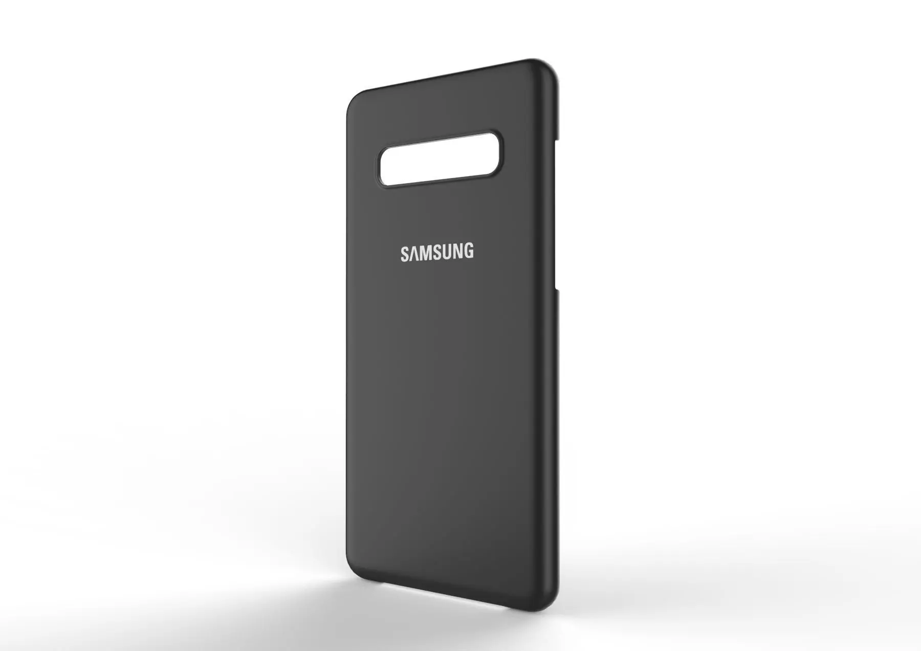 Samsung Galaxy S10 Plus plastic black case 3d model 3D print model_0