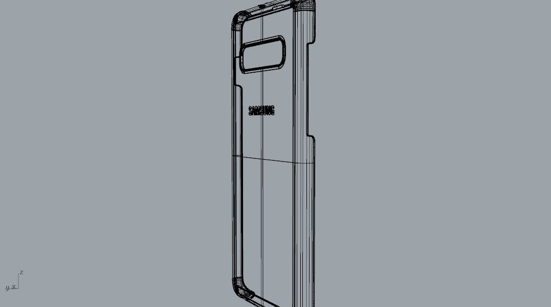 Samsung Galaxy S10 Plus plastic black case 3d model 3D print model_27