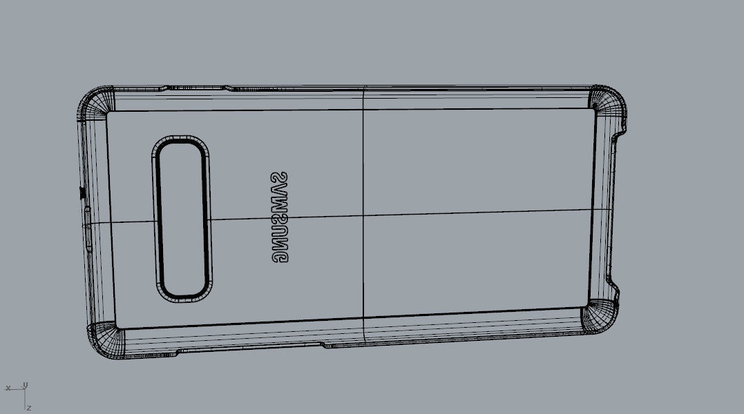 Samsung Galaxy S10 Plus plastic black case 3d model 3D print model_32