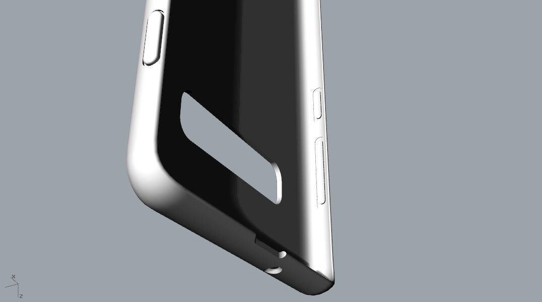 Samsung Galaxy S10 Plus Rubber  White case 3D print model_20