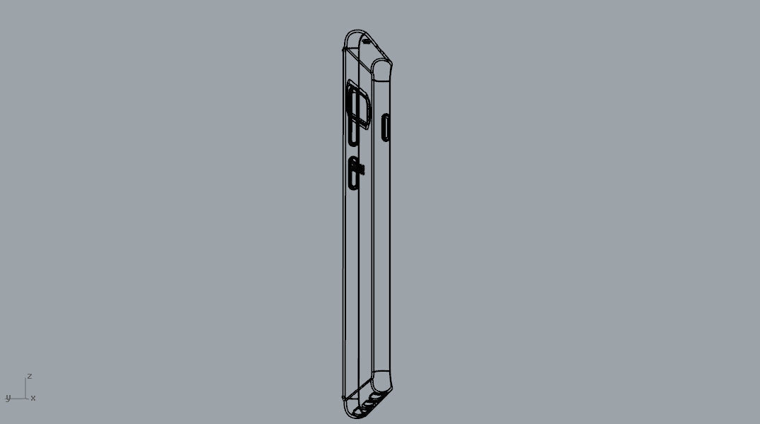 Samsung Galaxy S10 Plus Rubber  White case 3D print model_34