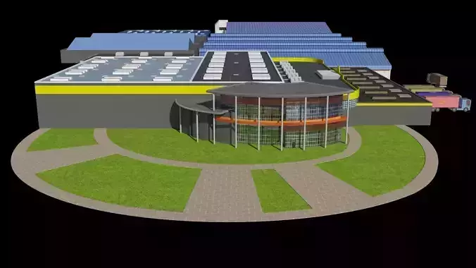 Poujoulat Chimney Headquarter building france