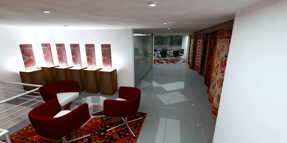 Large Carpet Store 3D model_1