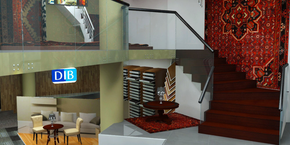 Large Carpet Store 3D model_8