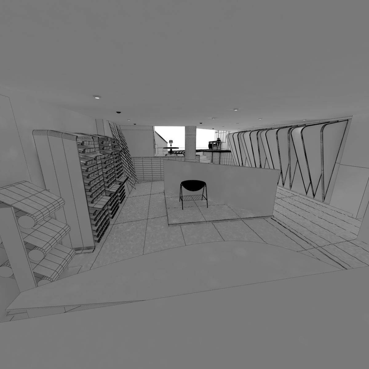 Large Carpet Store 3D model_17